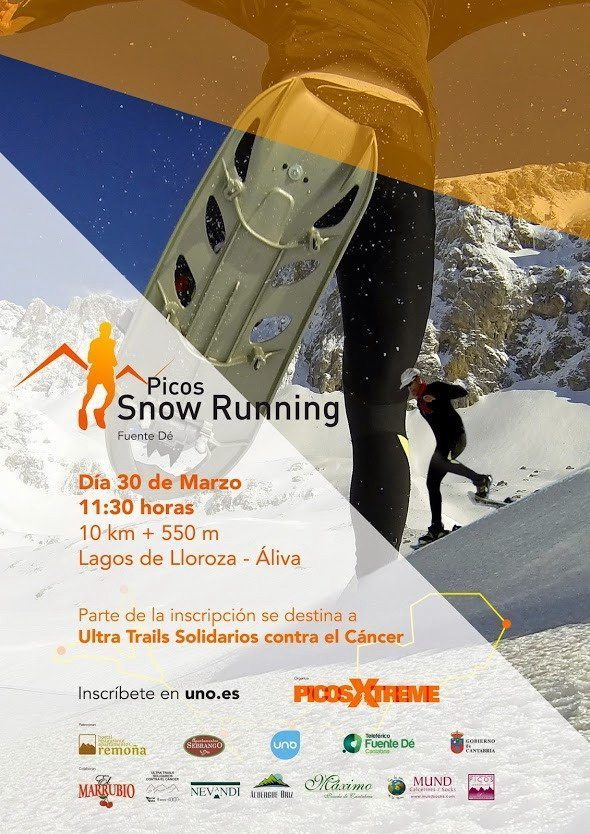 Primera carrera de raquetas “Picos Snow Running” en Fuente Dé el próximo 30 de marzo.