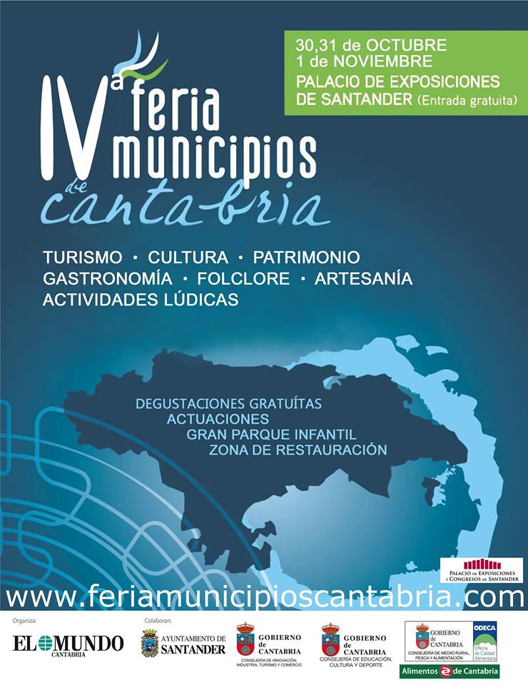 IV Feria de Municipios de Cantabria este fin de semana en el Palacio de Exposiciones