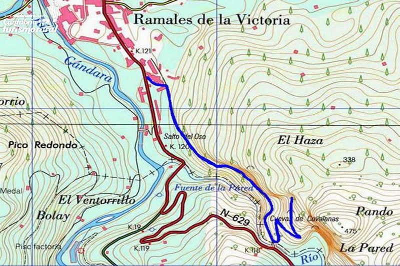Camino de las Cuevas de Ramales de la Victoria Cantabria Cantabriarural