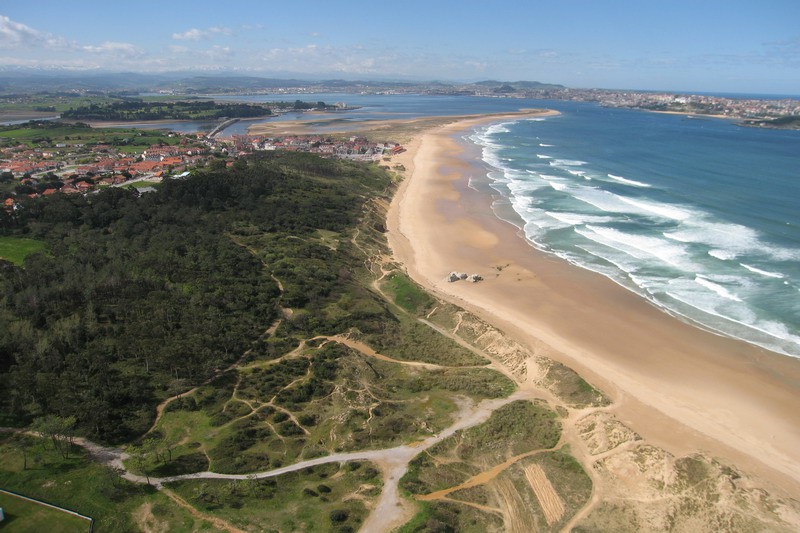 De Somo a Lange por la Costa Aérea de la Playa de Solo y Loredo Cantabria cantabriarural