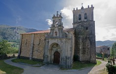 Iglesia de Santa Maria de Miera Vista general Cantabria Cantabriarural
