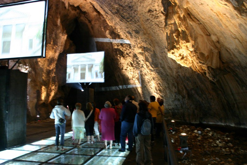 Cueva Cullalvera Interior de la cueva Cantabria Cantabriarural