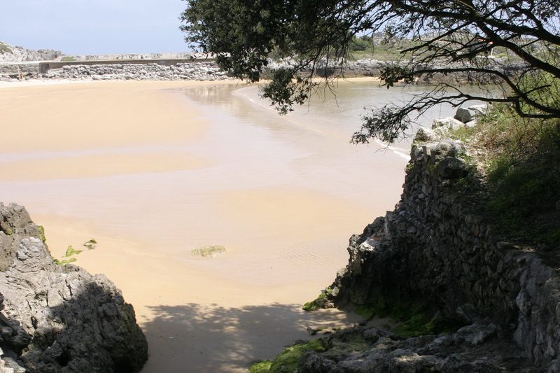 Playa El Sable Quejo Isla Cantabria Cantabriarural