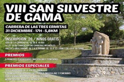 Carreras San Silvestre 2016 en Cantabria