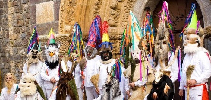 Carnaval de Piasca 2017, Zamarrones de Piasca (Cantabria)